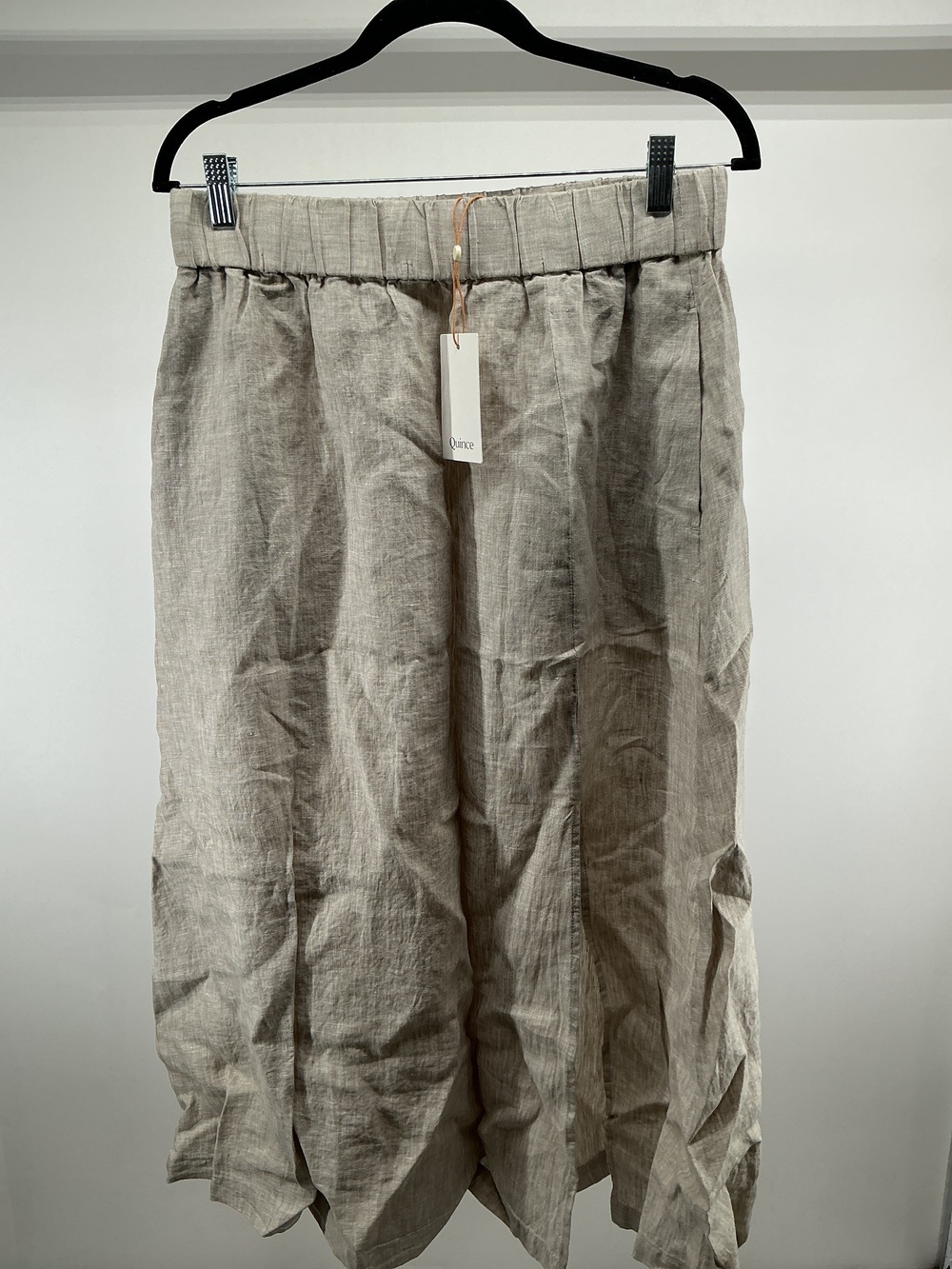100% European Linen Maxi Skirt